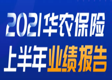 华农保险2021年上半年业绩发布